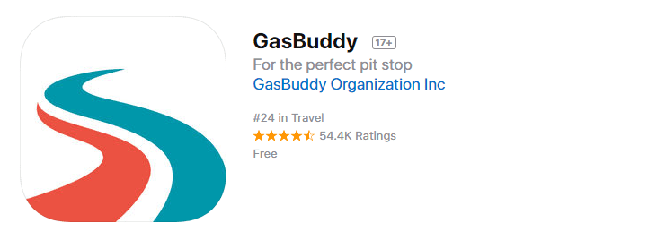 gasbuddy itunes app screenshot