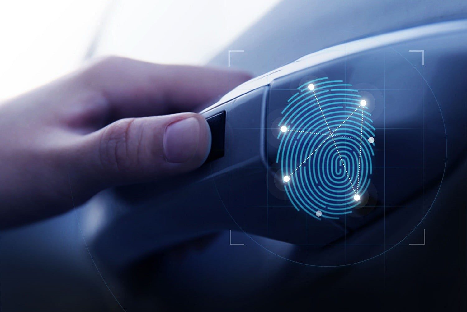 biometric sensor fingerprint car