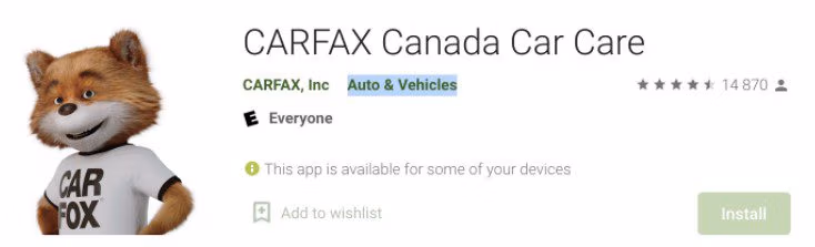CARFAX Car CARE