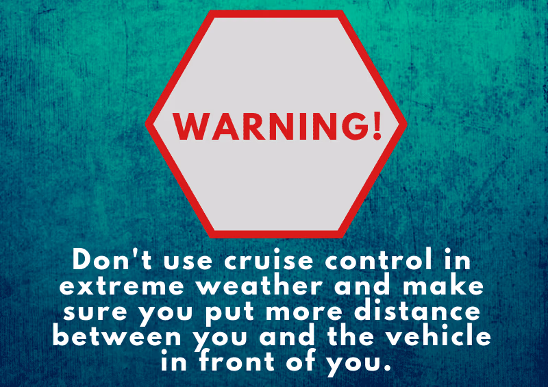 cruise control skidding
